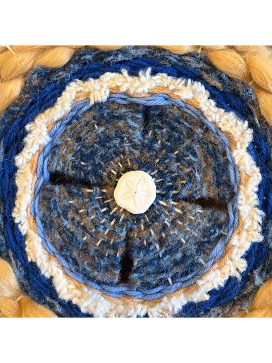 Vintage Woven Wool Mandala Dream Catcher - Picture 3 of 11